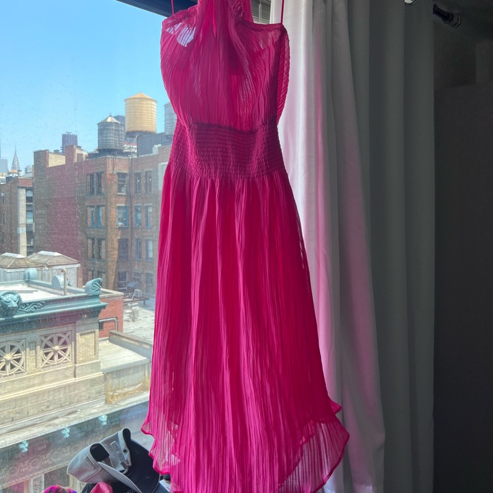 Ramy Brooke Deanna Dress Rose Pink M